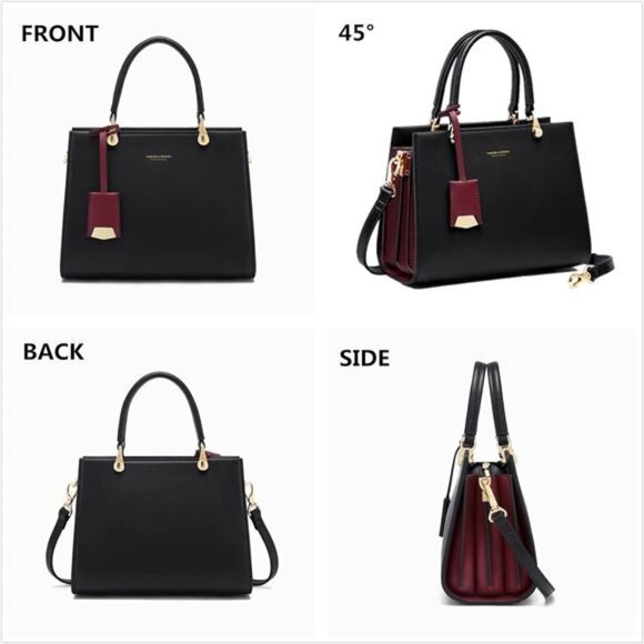 Handbags for Women Large Capacity Tote Shoulder Bags Ladies Handle Satchel Purse - Picture 3 of 7